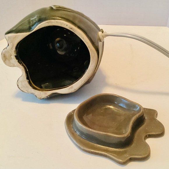 Elephant Nightlight Wax Warmer Accent Light Trunk Up Animal Tart Candle - Picture 3 of 7